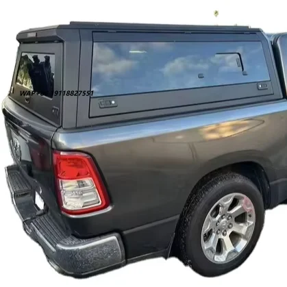 

Luxury Sports Car Tents-Waterproof 4x4 Truck Canopy Topper Truck Bed Cover with Step Bars Pickup Truck Accessories