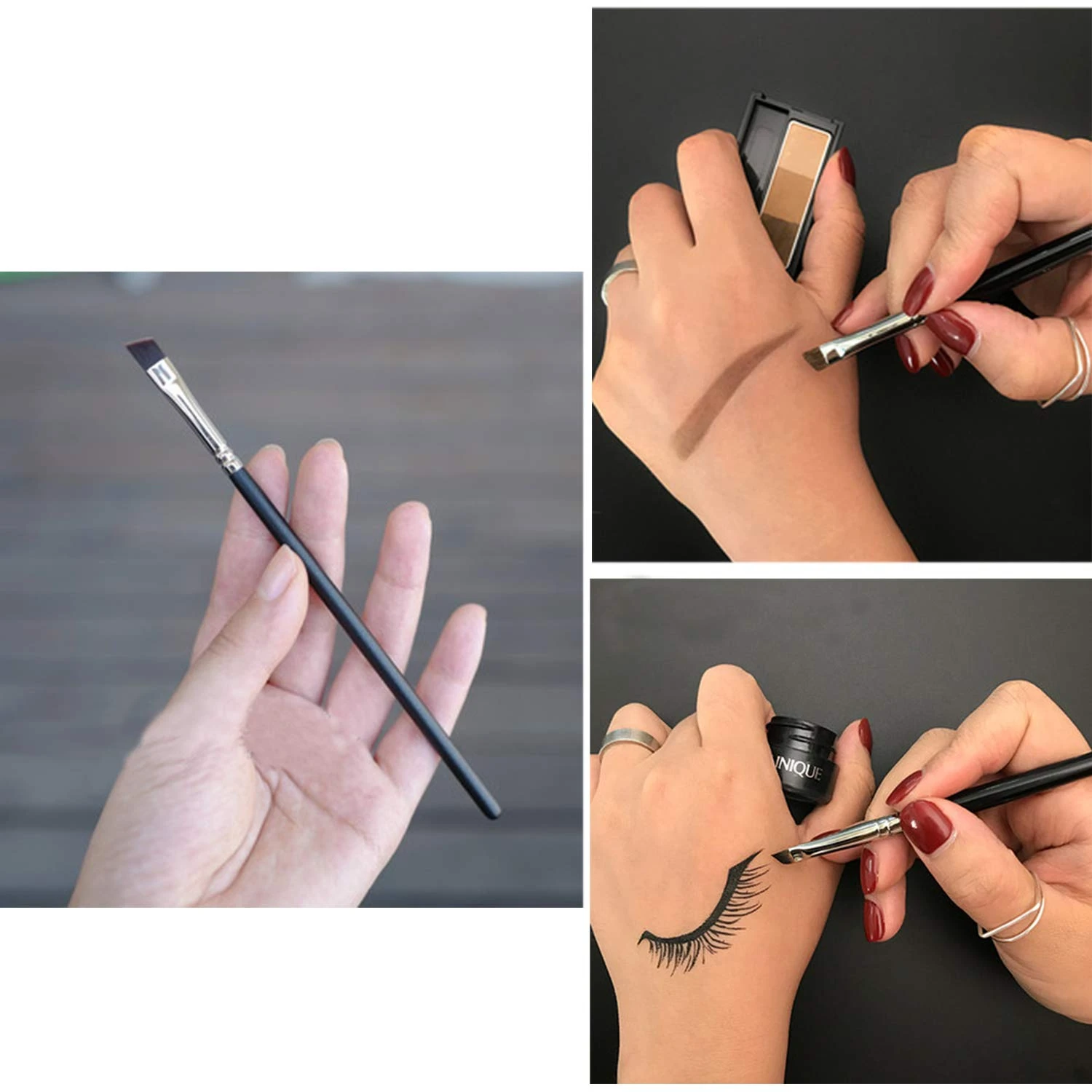 Mejore su belleza con un pincel de maquillaje duradero para resultados precisos. Adición ideal a tu colección para dramáticas o sutiles.
