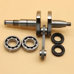 10mm Crankshaft Crank Bearing Oil Seals Kit Fit STIHL 017 018 MS170 MS180 MS 170 180 Chainsaw Parts 1132 030 0402, 11320300402