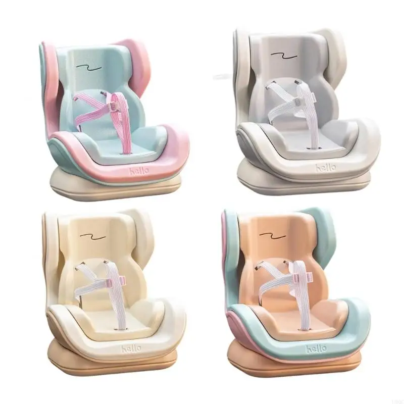 

2025 New Vehicle Air Vent Dashboard Mounted Display for LABUBU Plush Doll Safety with Safety Belt Automotive Ornament