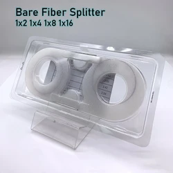 Splitter PLC in fibra ottica nuda da 10 pezzi, mini colore senza blocco, 1x2, 1x4, 1x8, 1x16 cavo in fibra 250um, splitter FBT