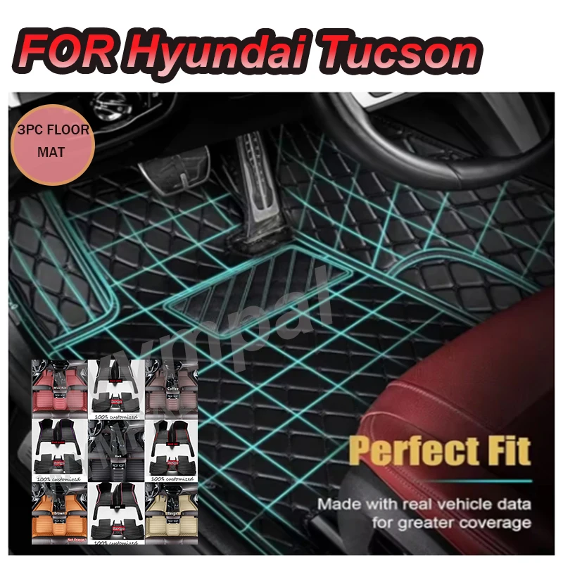 

Роскошные автомобильные коврики для Hyundai Tucson NX4 2024 2023 2022 2021, аксессуары для интерьера автомобиля