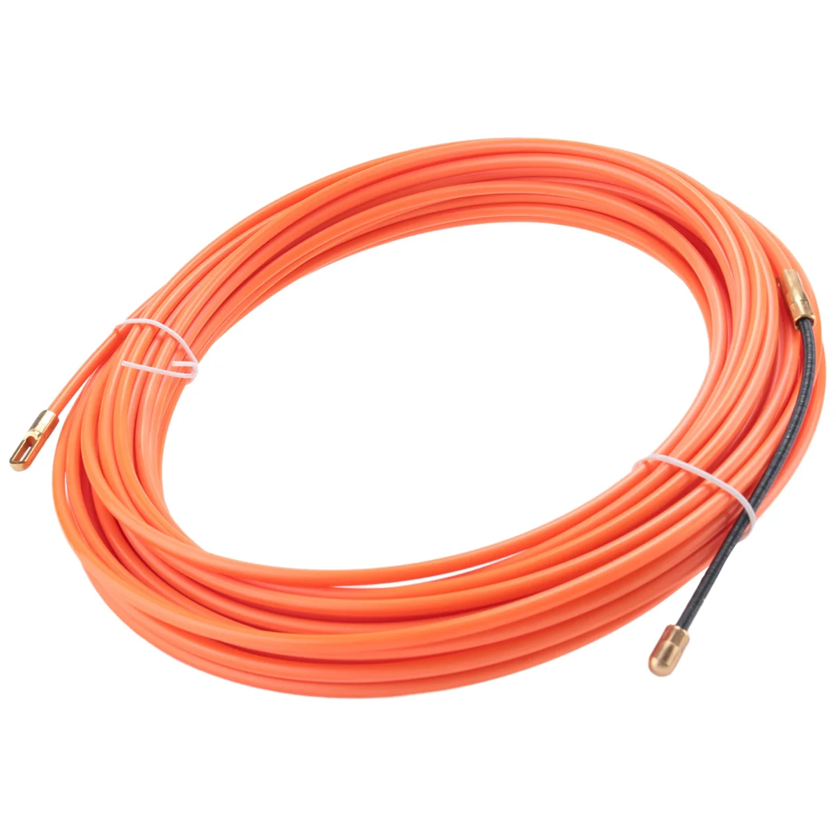 HOT 4Mm 15 Meter Orange Guide Device Nylon Electric Cable Push Pullers Duct Snake Rodder Fish Tape Wire