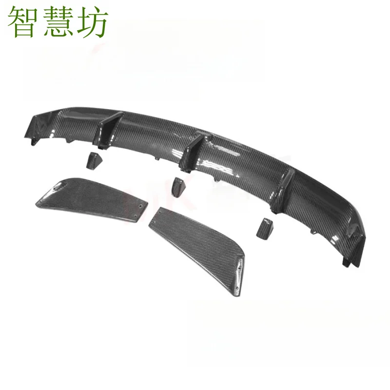

Suitable for Mercedes-Benz CLA-Class W117 modified R-style carbon fiber rear lip spoiler rear bumper surround