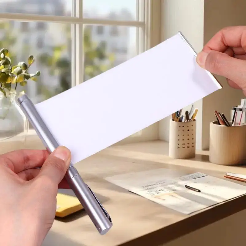 امتحان الملكية وقلم غير مرئي لتدوين الملاحظات مع قدرة السحب التلقائي