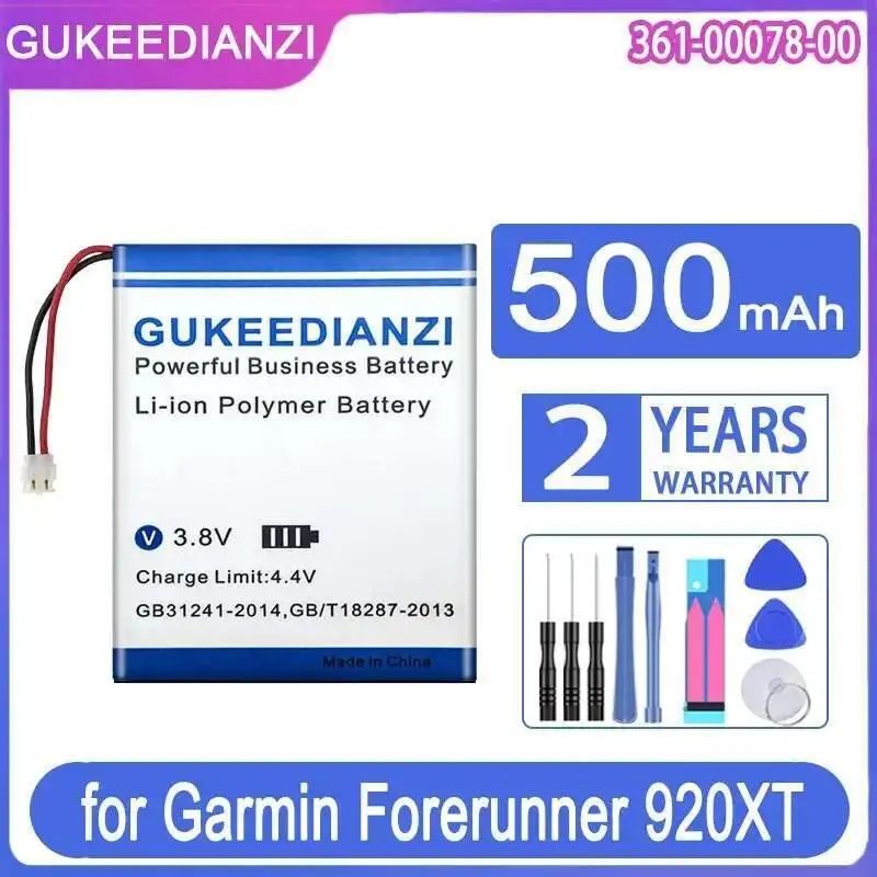 

Легкий аккумулятор емкостью 500 мАч для спортивных GPS-часов Garmin Forerunner 920XT 361-00078-00