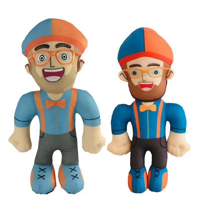 En stock: Muñecos de peluche Blippis de 30 cm, juguetes suaves y rellenos, muñecos educativos para bebés, accesorios de cosplay, juguetes para niños, regalos para niños.