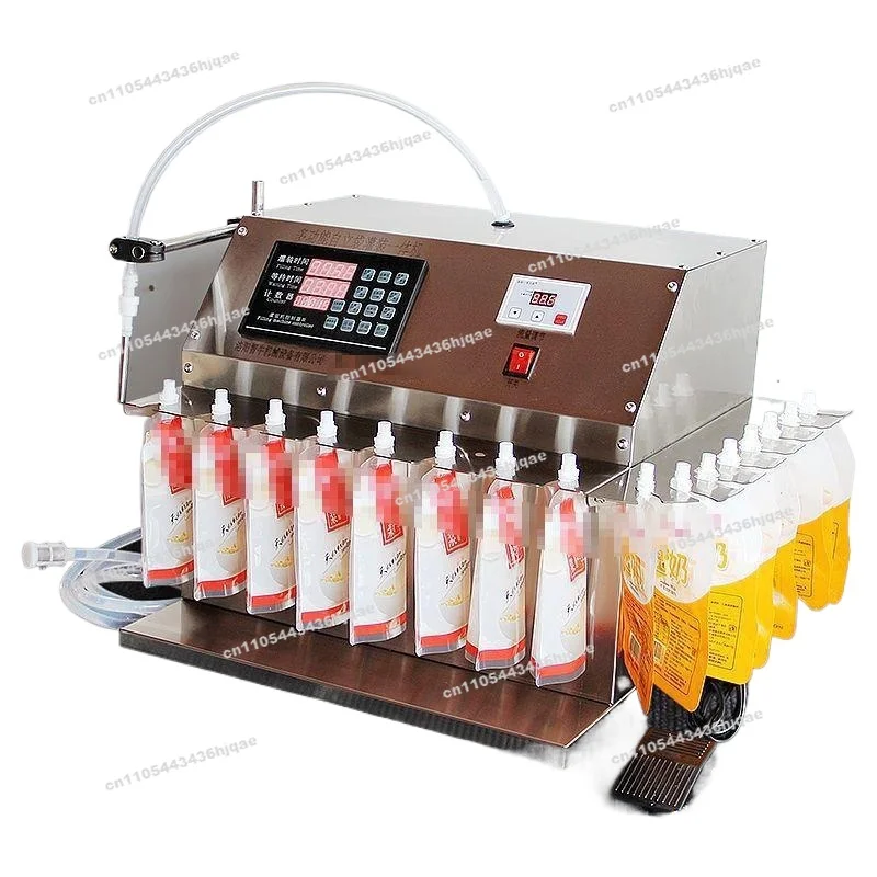 Soup Filling Machine Dual-purpose Self-standing Suction Nozzle Bag Liquid  Automatic Quantitative Liquid Equipment Machinery