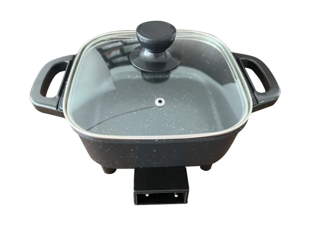

All In One Household Cooking Machine Smokeless Barbecue Roaster Dual Flavor Hot Pot For Indoor Daily Meals