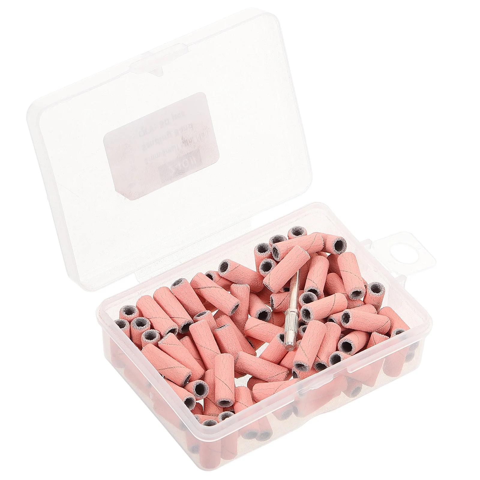 

1Set Nail Drill Sanding Bands 3.1mm Mini Sander Bits Precision Dead Skin Removal Portable for Home Salon Manicure Pedicure