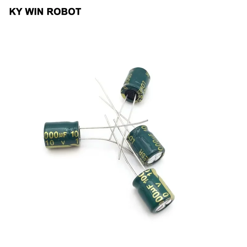 20 pz/lotto 10 V 1000 UF 8*9mm condensatore elettrolitico in alluminio ad alta frequenza a bassa impedenza 1000 uf 10 v