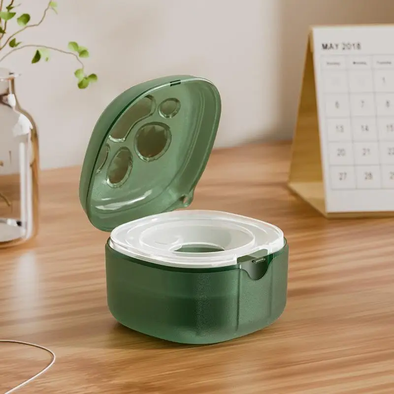 صندوق لهاية الطفل، حاوية لهاية محمولة، حامل لهاية الدمية، علبة آمنة من البلاستيك للأطفال الرضع، صندوق تخزين للسفر