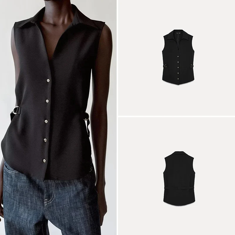 春の新作 Sle レディース シンプル プリーツ生地 スベル ターンダウンカラー 蝶ネクタイ カジュアル ファッション ポリエステル繊維