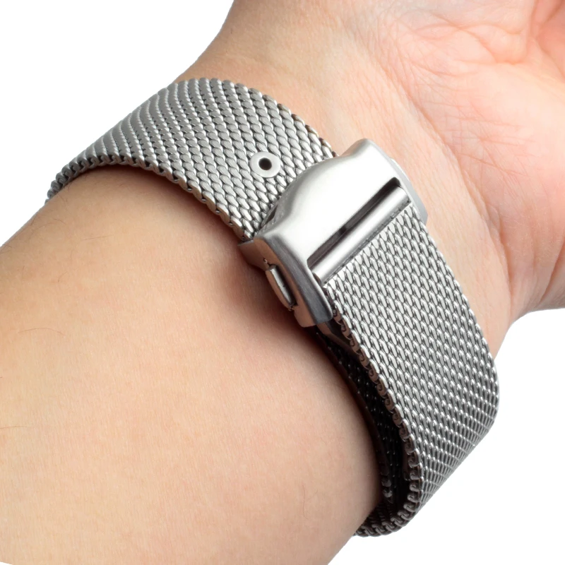 

Premium-Grade Stainless Bracelet 20mm For Omega 007 Seamaster Diver 300 Watch Band Replace Milanese Stainless Bracelet