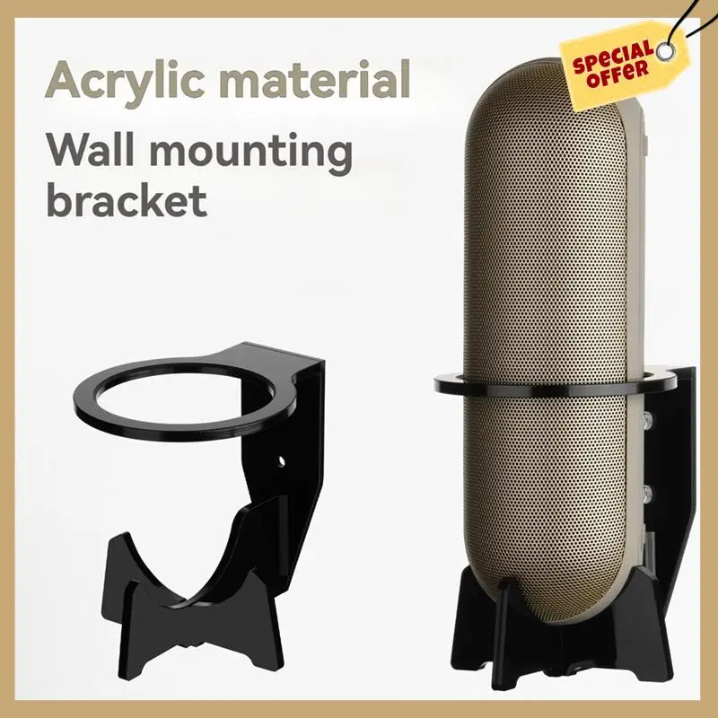

Stable Performance-Speaker Wall Mount For Beats Pill 2024 Speakers Acrylic Audio Wall Mount Storage Stand Easy Installation B