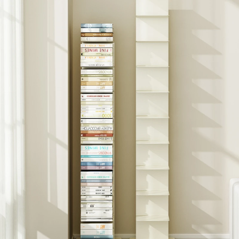 

Invisible bookshelf bracket, small children's picture book rack against the wall