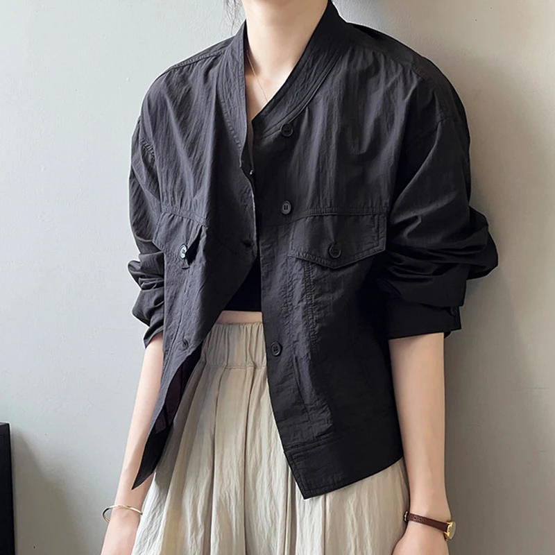 

Long Sleeve Loose Lightweight Summer New Style Women's Sun Protection Shirt Short Coat Cardigan Fashionable Versatile Outerwear