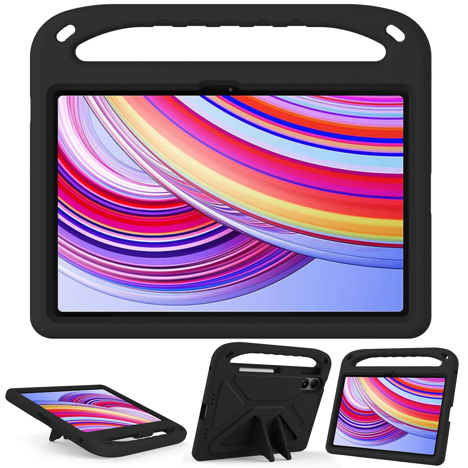 

For Redmi Pad Pro12.1 inch 2024 Tablet Case EVA Shockproof Kids Safe Handle Stand For Redmi Pad Pro 12.1 inch 2024 Tablet Cover