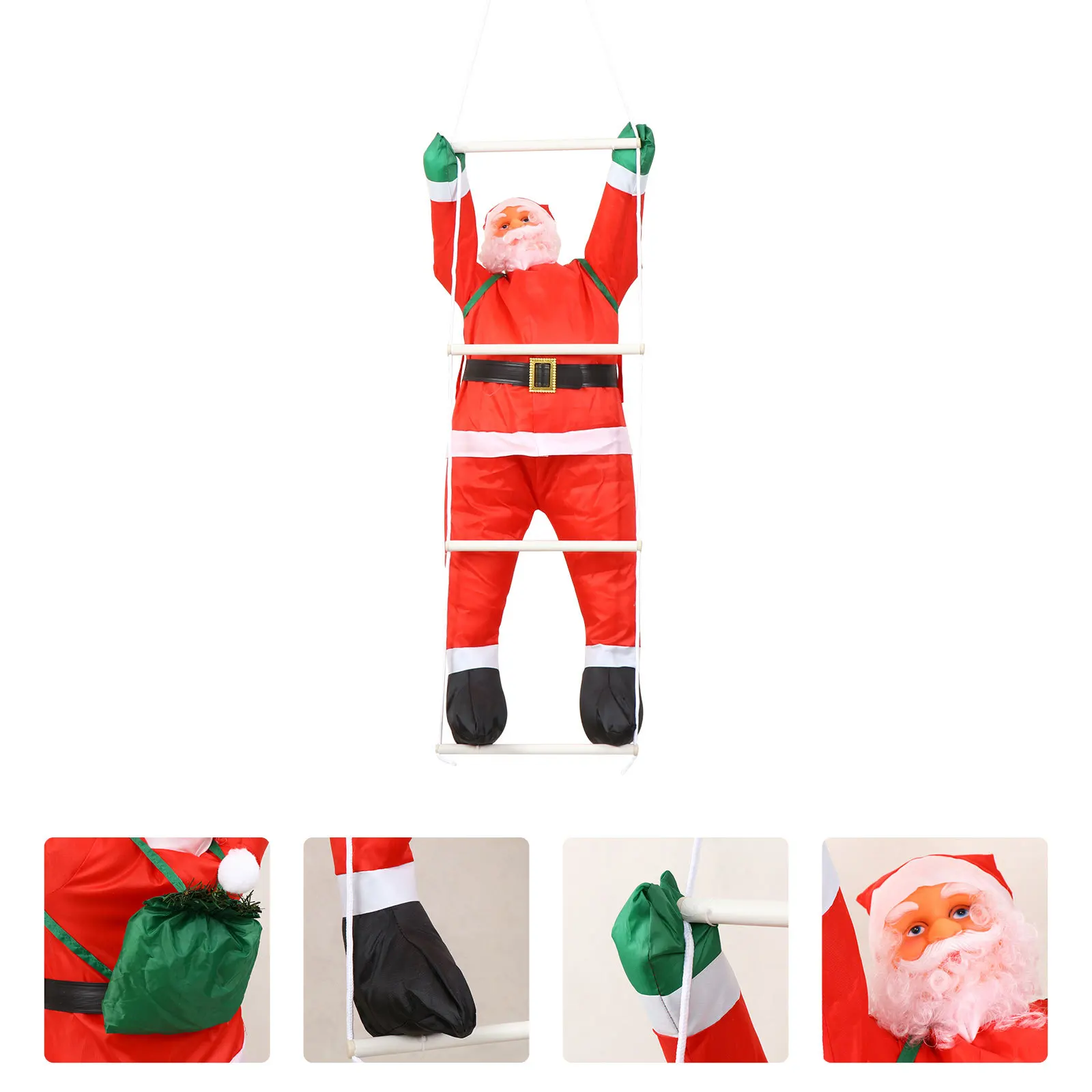 

Christmas Decoration Decorations Xmas Pendant Large Ornaments Santa Claus Ladder