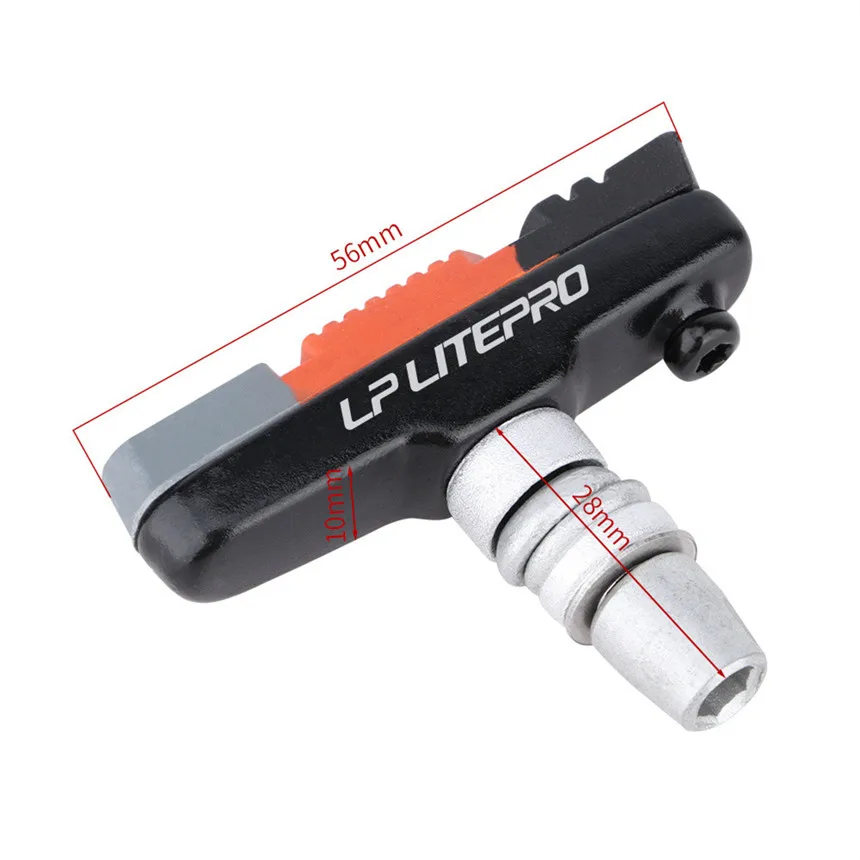 LP Litepro Folding Bike Brake Pads For Dahon Fnhon 412 P8 451 20 inch V Brake Shoes