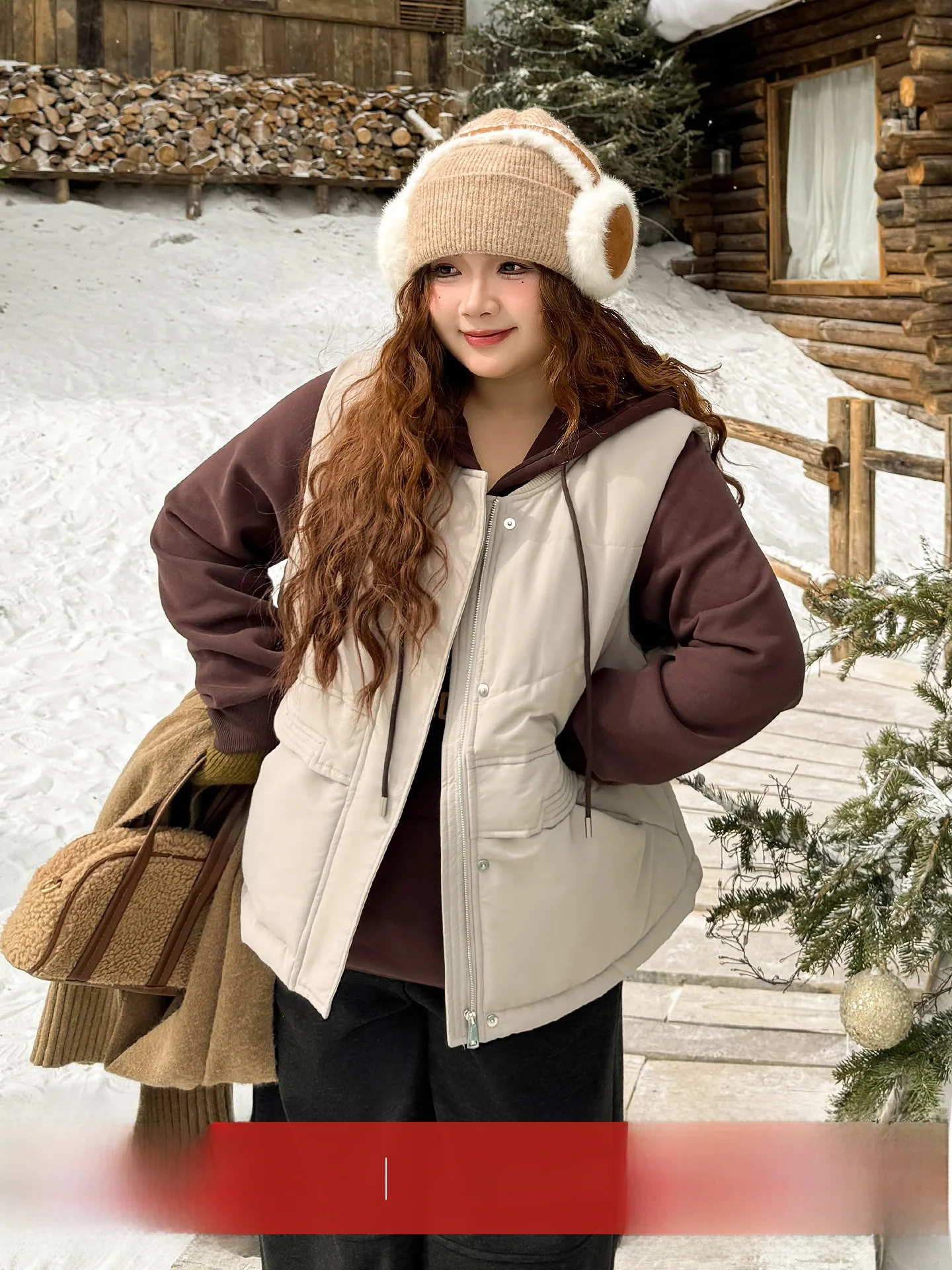 

Женский утепленный жилет больших размеров в корейском стиле с воротником-стойкой, свободный, теплый, хлопковый, осенне-зимняя верхняя одежда, удобный, с высокой талией