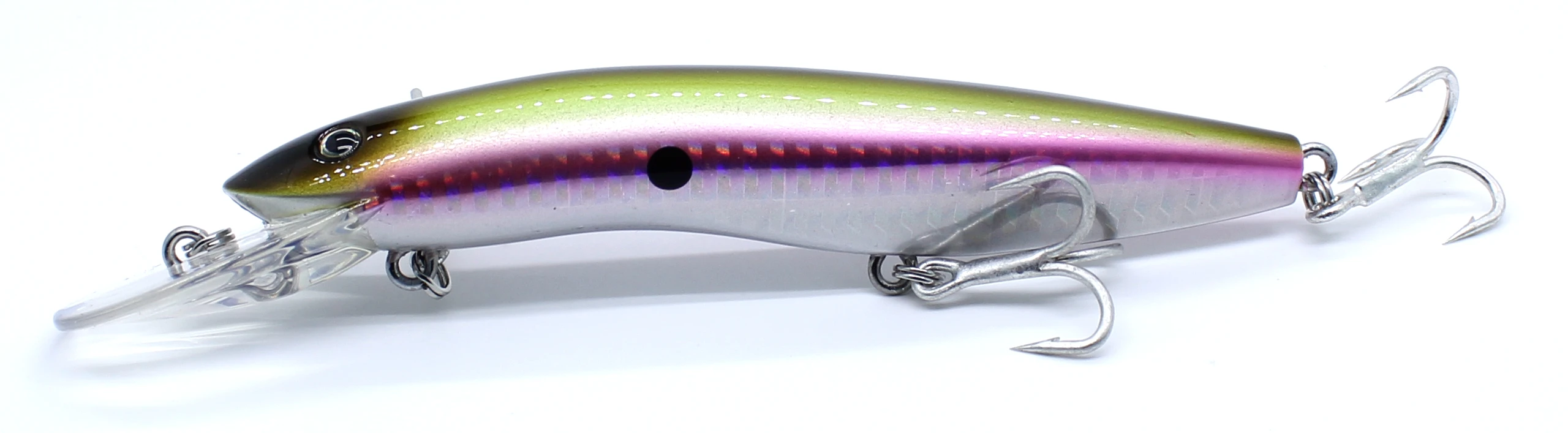 AOCLU Schwimm Minnow 125mm 26g Harten Köder Jerkbait Rassel 1PC Draht Für Tiefe Meer Boot Felsen Locken 4X Höhen Haken Japan Qualität – Detail 19