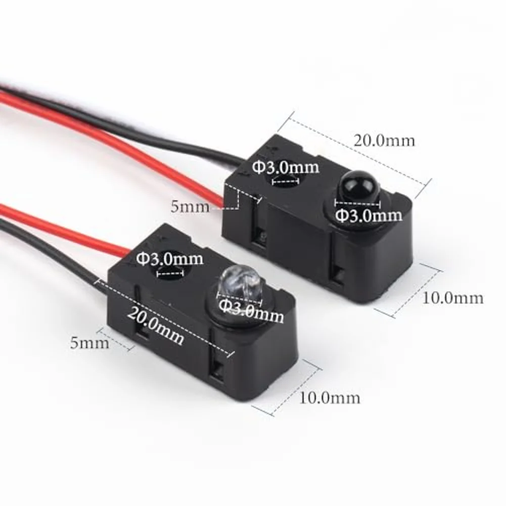 2025 5PCS IR Break Beam Sensor Module 3MM LED Split Photoelectric Switch For Arduino, Robotics, And DIY Projects