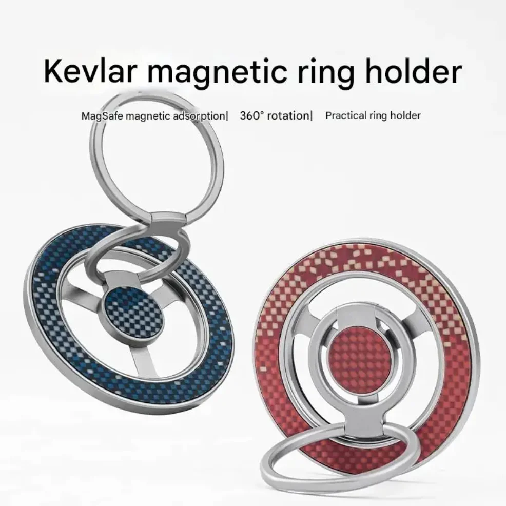 

Carbon Kevlar Aramid Fiber magnetic phone stand holder for iphone oppo vivo huawei honor xiaomi Motorola Samsung OnePlus redmagi