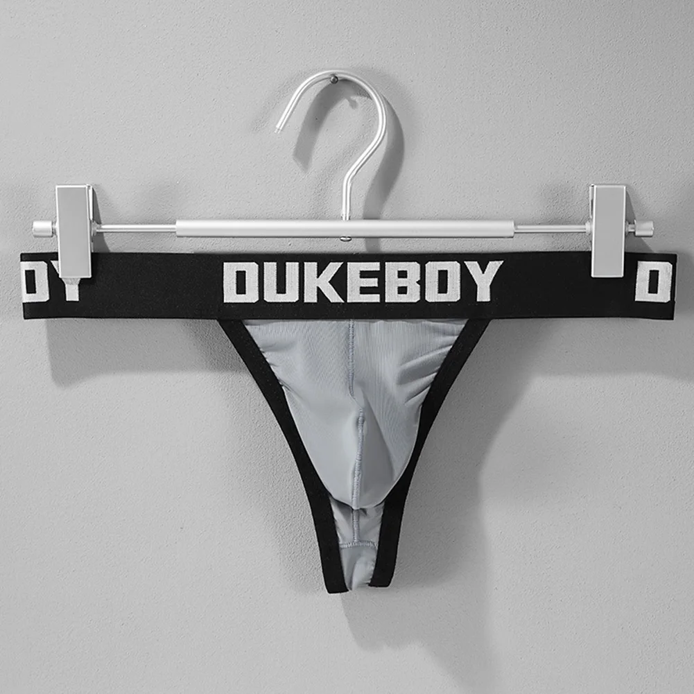 

Fashion Fitness Briefs For Men Thongs Elastic Large Bulge Pouch Underwear Bikini Low Waist Man G-strings Lingerie Shorts