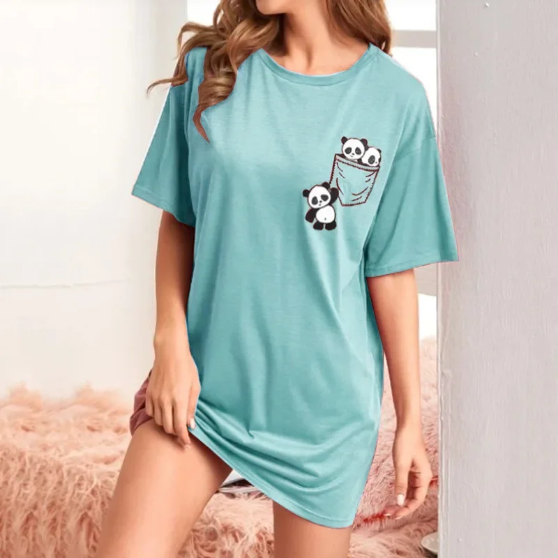 European and American New Fashion Dress Ladies Summer Loungewear