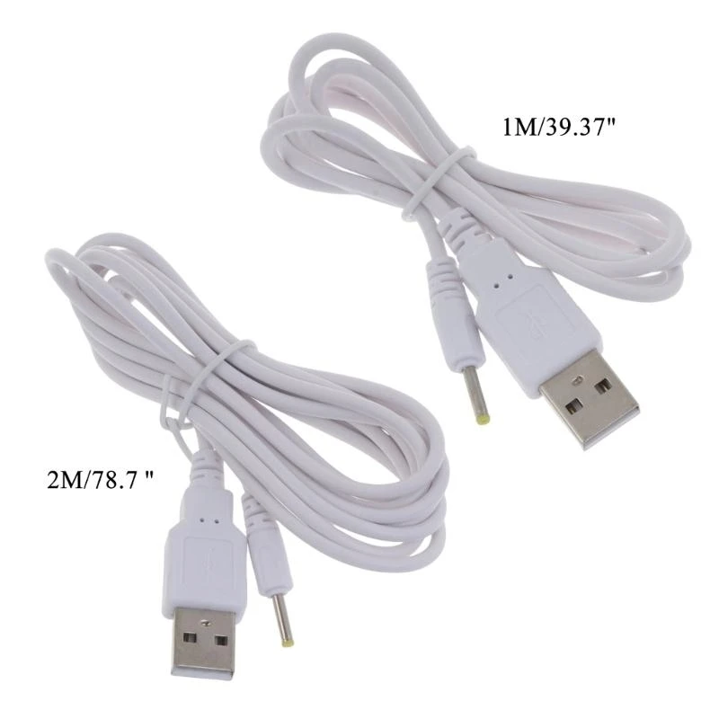 Câble d'alimentation électrique Universal 5V USB vers 2,5x0,7 mm Câble d'alimentation Calan d'alimentation Câble Matériaux