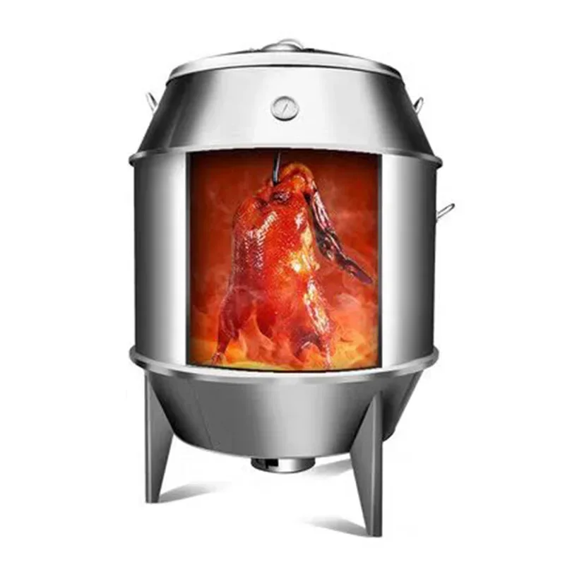 

Gas Coal Dual Purpose Roast Duck Oven Commercial Steel Meat Roasting Stove Duck Goose Roaster 90CM