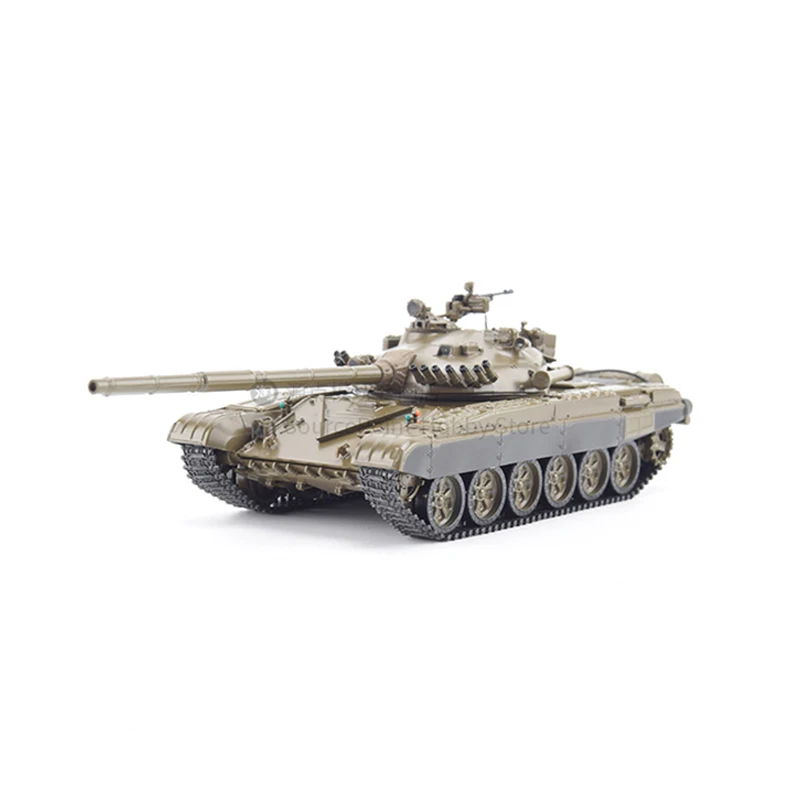 1:43 Scale Diecast Alloy T-72A Soviet Main Battle Tank Model NT001 Militarized Combat Track Type Classic Toy Gift Static Display