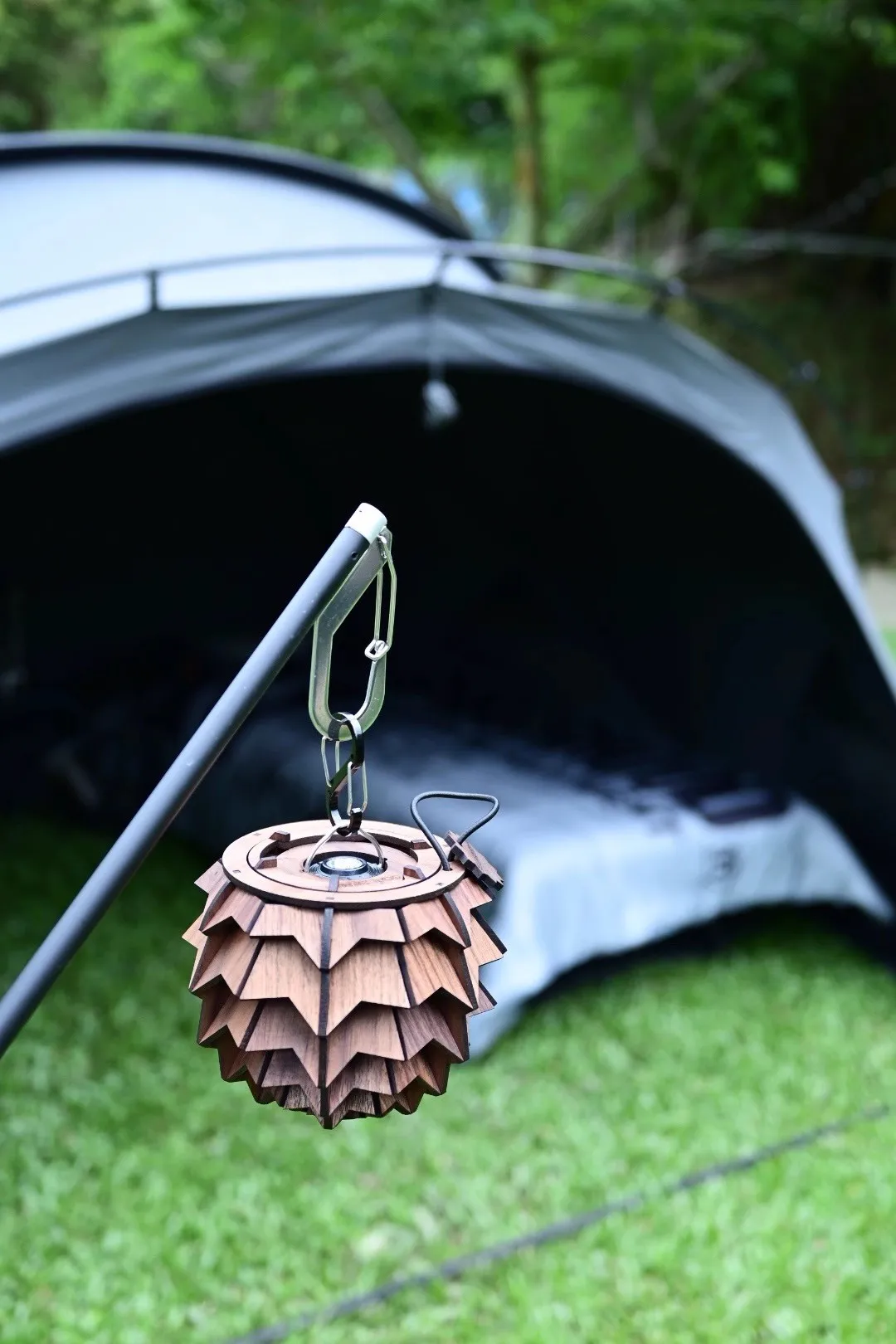 GOALZERO Black walnut pine cone lamp shade for goalzero outdoor camping lights