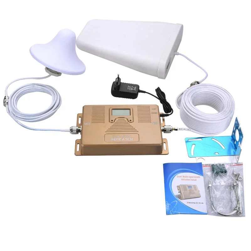 ATNJ hot sale 1800/2100mhz cellular networks 2g 3g/4g mobile phone signal booster