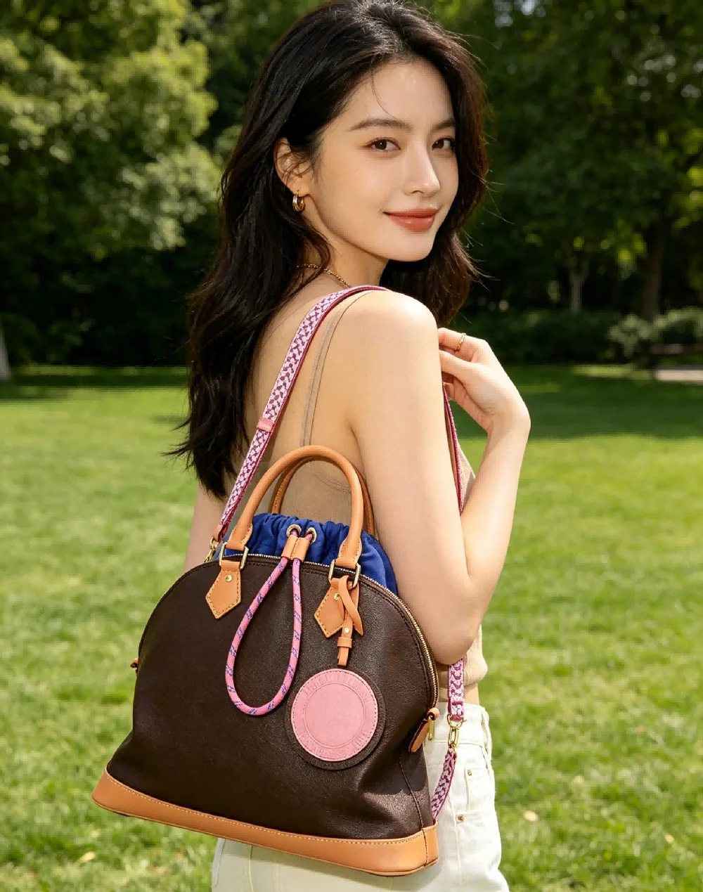 

Women Shell Crossbody Bag New Trendy Retro Shoulder Handbag Simple Stylish Casual Commuter Purse Lady