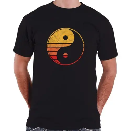 

Футболка Yin Yang 80's Sun в стиле ретро