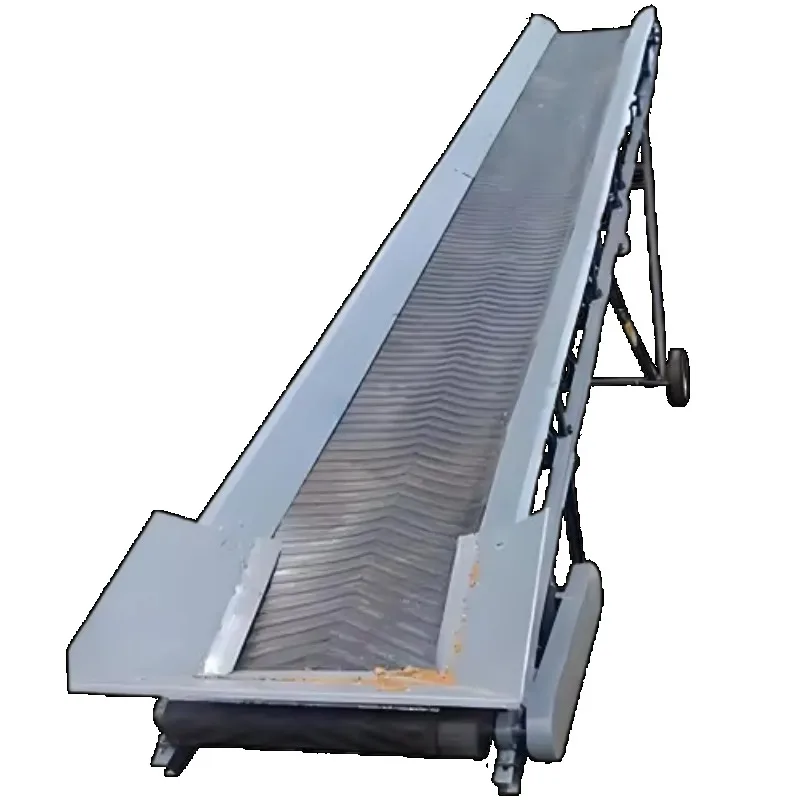 Belt Conveyor Machine Special for Wood Chips Sawdust Shavings Logs and Timber Conveying