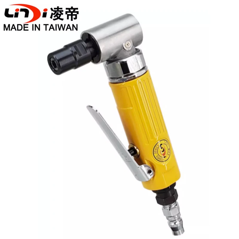 

Lingdi AT-7034M Pneumatic Engraver Right Angle Air Mill Elbow Grinder 6MM Bench grinder