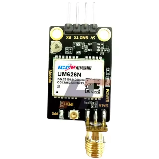 UM626N Enhanced GPS Dual-frequency L1 L5 Multi-system Centimeter-level RTK GNSS Positioning Module TTL Mobile Base Station