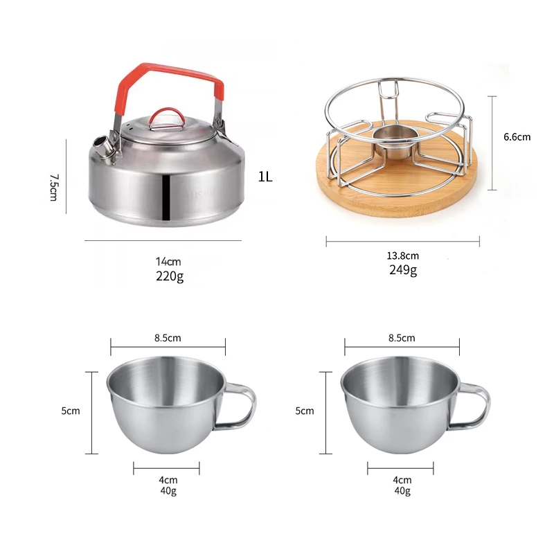 Variant: 1L Silver Stove