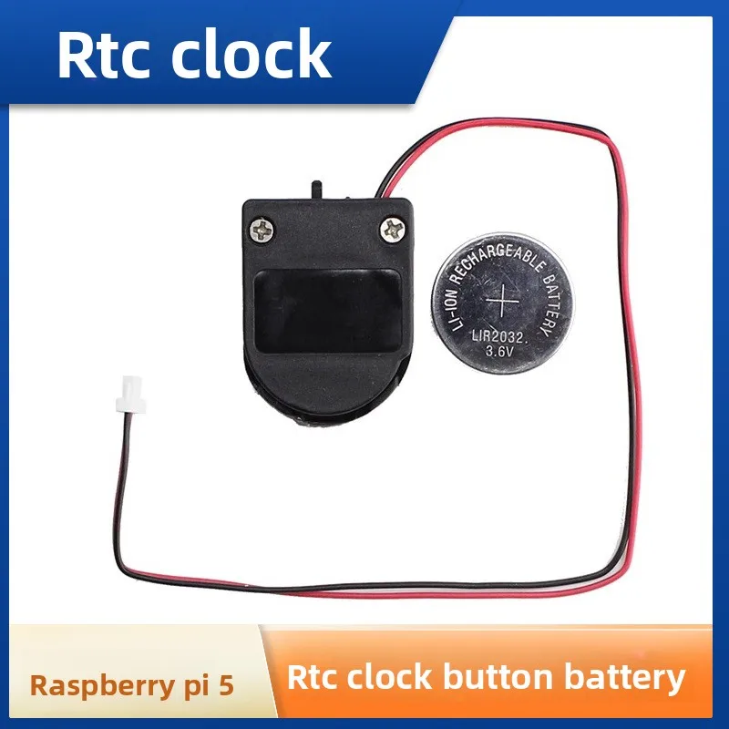 

Батарея модуля RTCClock Raspberry Pi5/5 поколений Raspberry Pi 5, разъем RTC с питанием от батареи