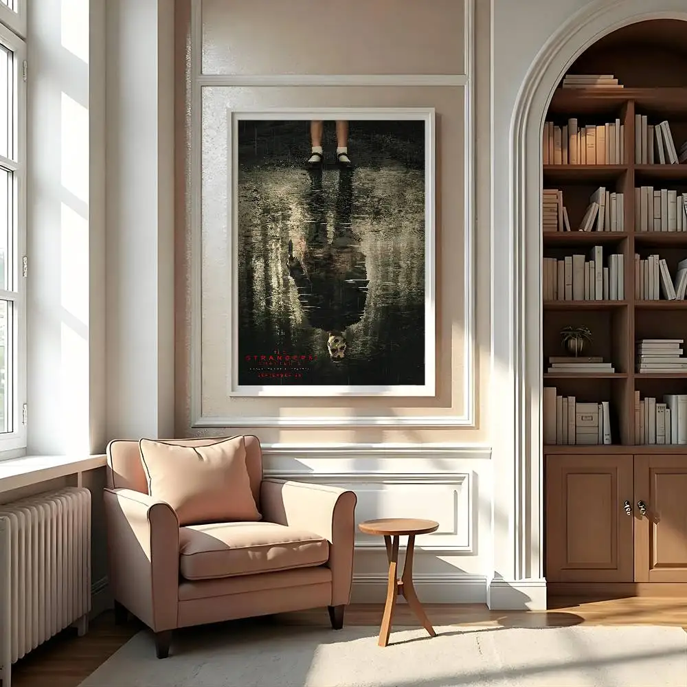 فيلم رعب الغرباء الفصل 2 ملصق معرض يطبع ذاتية اللصق ديكور المنزل الديكور صور مطبوعة للحوائط غرفة المعيشة ملصق