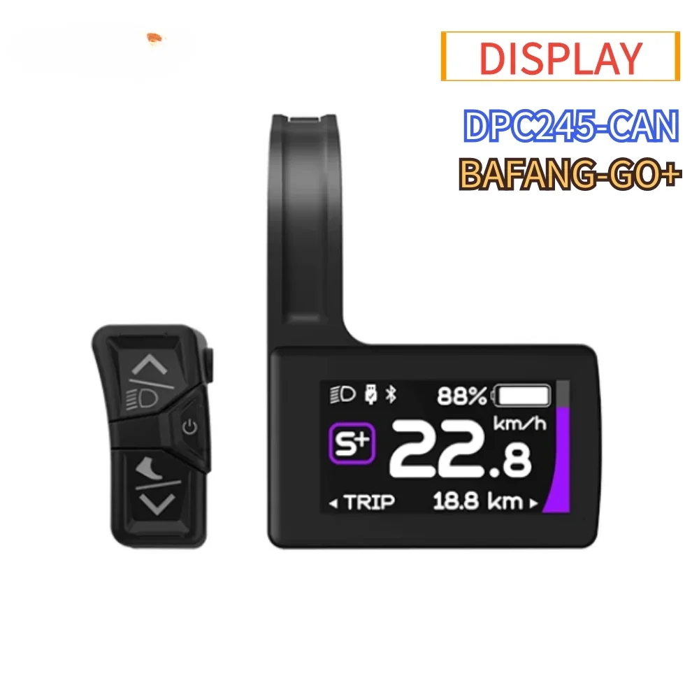 For DPC245 Display Screen Bluetooth 2.0 LCD color speedometer mid motor CAN protocol for M510 M560 M820 M600