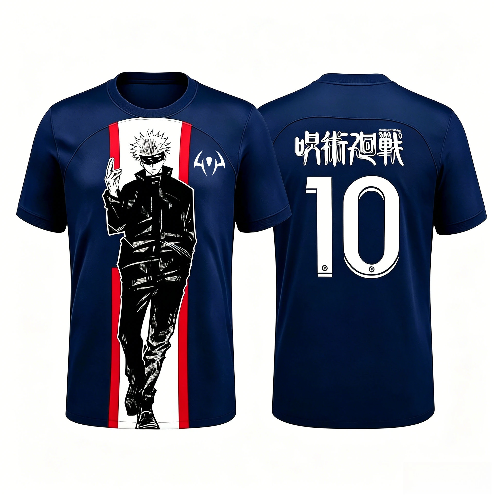 

2026 Summer Jujutsu Kaisen Retro Cosplay T-shirt Men's 3D Printed Jiu Jitsu Short-sleeved Family Unisex Children's Sports Shirt