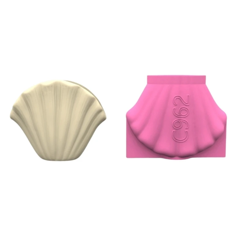 

Handmade Epoxy Resin Pots Mould Shell Silicone Concrete Planter Casting Molds for Craft and Succulent Planting