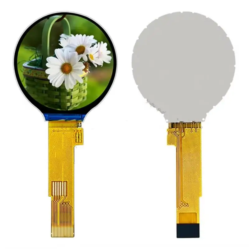 【xxx】1Pcs CST816D Touch IC 240(RGB)*240 IPS 1.28 Inch 12/16PIN SPI TFT LCD Capacitive Touch Round Screen GC9A01 Controller[S14]