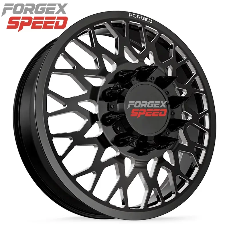 Forgex Polish Custom Luxury Deep Dish Forged Wheels for RAM Truck 22x8.25 8x180 8x210 8x165.1 22 24 26 28 30 Inch Car