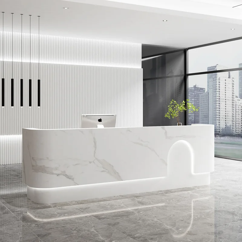 Mostrador de caja de salón de belleza Simple, clínica de estética médica, mostrador de caja de recepción, muebles de recepción, Casse JT40C