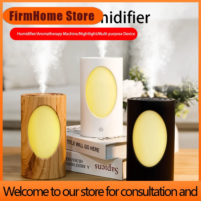 FirmHome StoreNew Tree Hole Night Light Ultrasonic Aroma Humidifier Aromatherapy Humidifier With Home Car